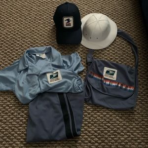 Kids mailman costume